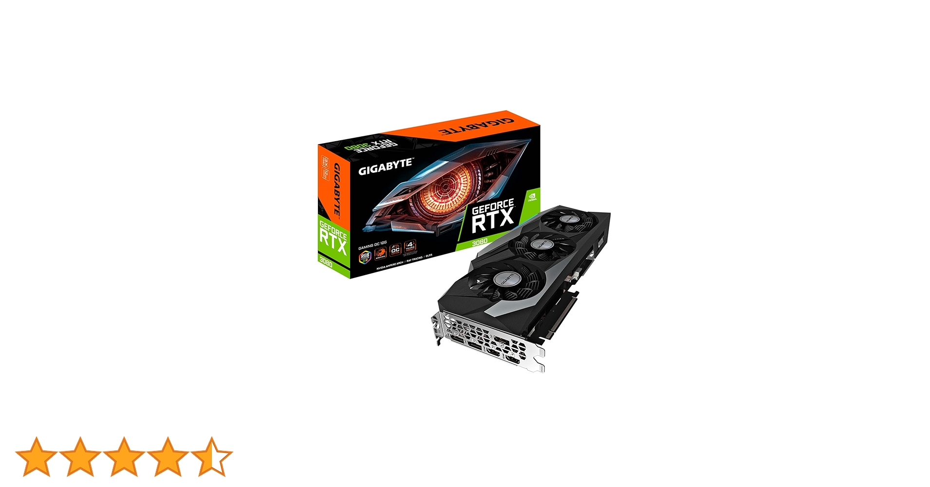 Amazon | GIGABYTE GeForce RTX 3080 Gaming OC 12G